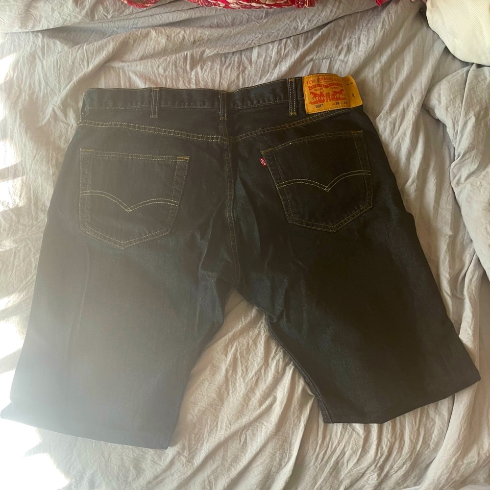 Mens Levis Strauss & Co Jeans Original Fit